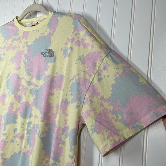 The North Face Women’s Short Sleeve Crew Neck Tie-Dye T-Shirt Dress Size Small S - Picture 9 of 9